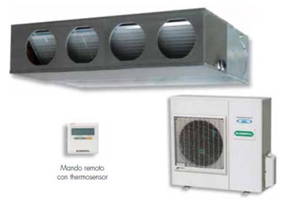 Aire acondicionado Fujitsu Serie KA Inverter R-32 (Conductos)